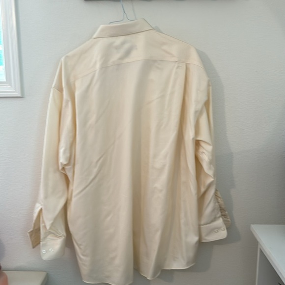 Pronto Uomo Men’s Collared Button Down Dress Shirt 100% Cotton Size 19 34/34 - Picture 3 of 3